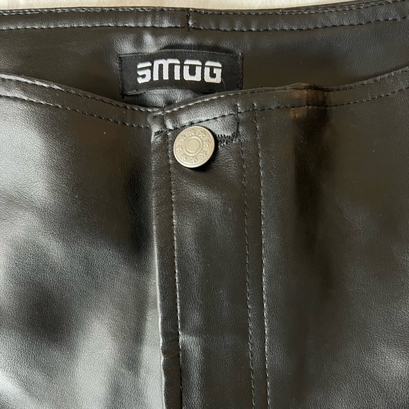 Vintage Flare Leather Pants - Picture 3 of 4